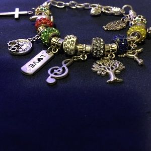 Loaded charm bracelets